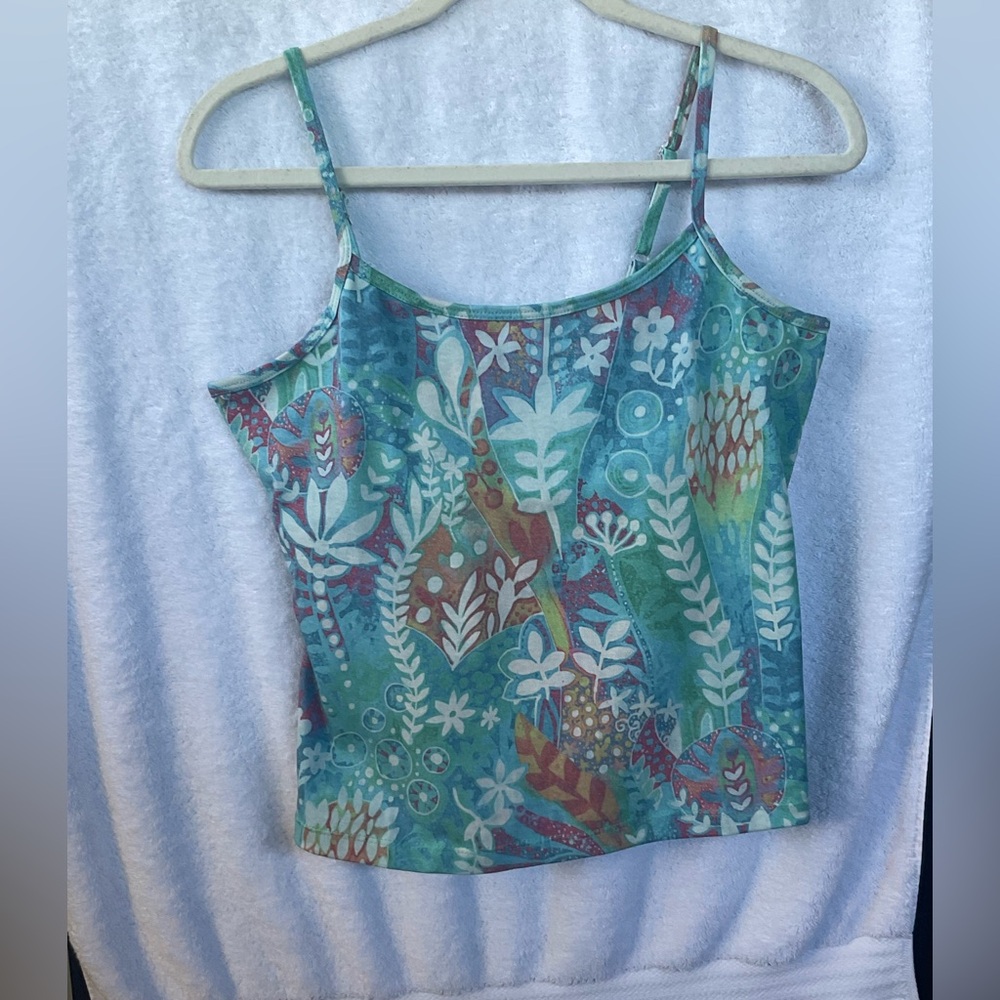 Sophie & Isabelle Sport Tank W/ Support Camisole; NWT; M - Picture 2 of 11